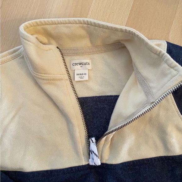 J.Crew Crewcuts boys half zip sweater size 2-3 - Picture 2 of 3